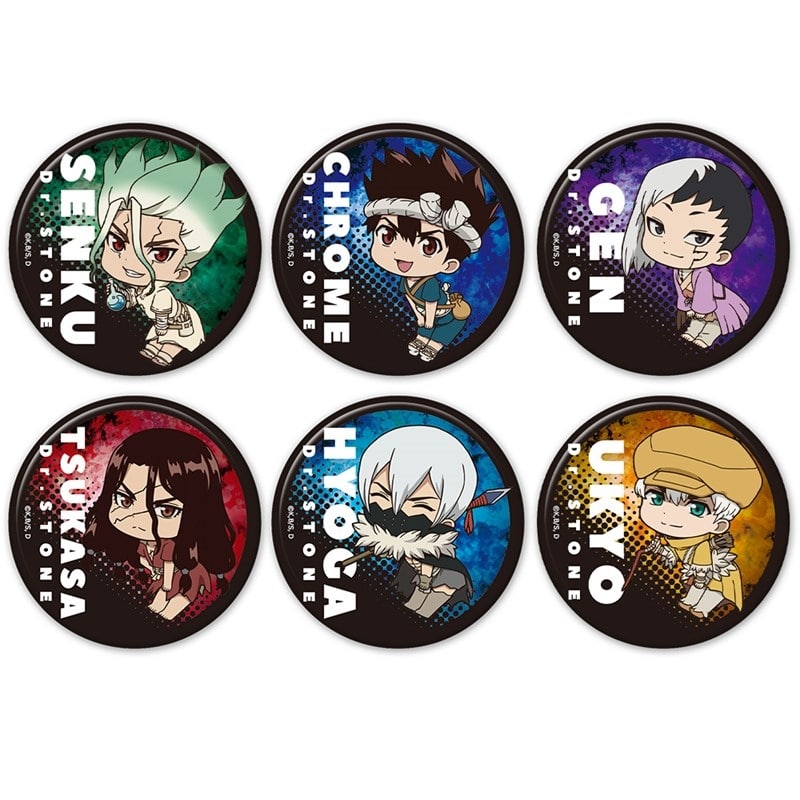 Dr.STONE つんぴっつトレーディング缶バッジ【再販】
 アニメイトで
2025年12月中旬発売