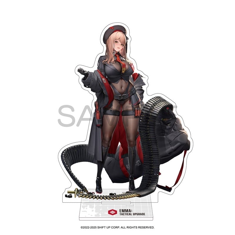 勝利の女神:NIKKE アクリルスタンド エマ:タクティカル・アップ アニメイトで
2025年12月発売