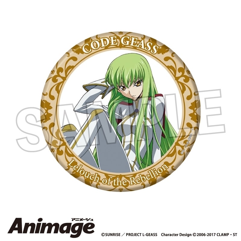 コードギアス  Animageギラギラ缶バッジ 大 vol.3 E アニメイトで
2025年11月発売