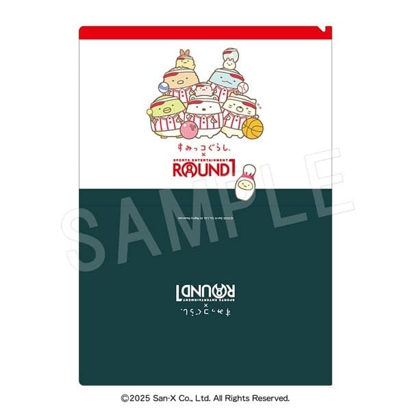 すみっコぐらし クリアファイル ROUND1ver. ホワイト アニメイトで
2025年12月発売