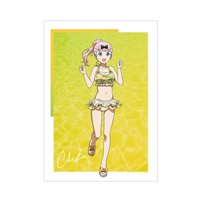 TVアニメ「かぐや様は告らせたい」 描き下ろしイラスト 藤原千花 水着ver. A3マット加工ポスター アニメイトで
2025/12/17 発売
