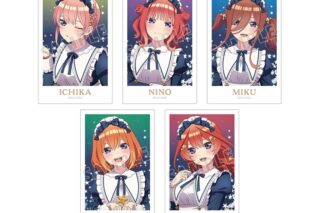 五等分の花嫁* 描き下ろし 星空メイドver. インスタントカメラ風イラストカード5枚セット
 
2026年1月17日発売
で取扱中 (アニメイト)