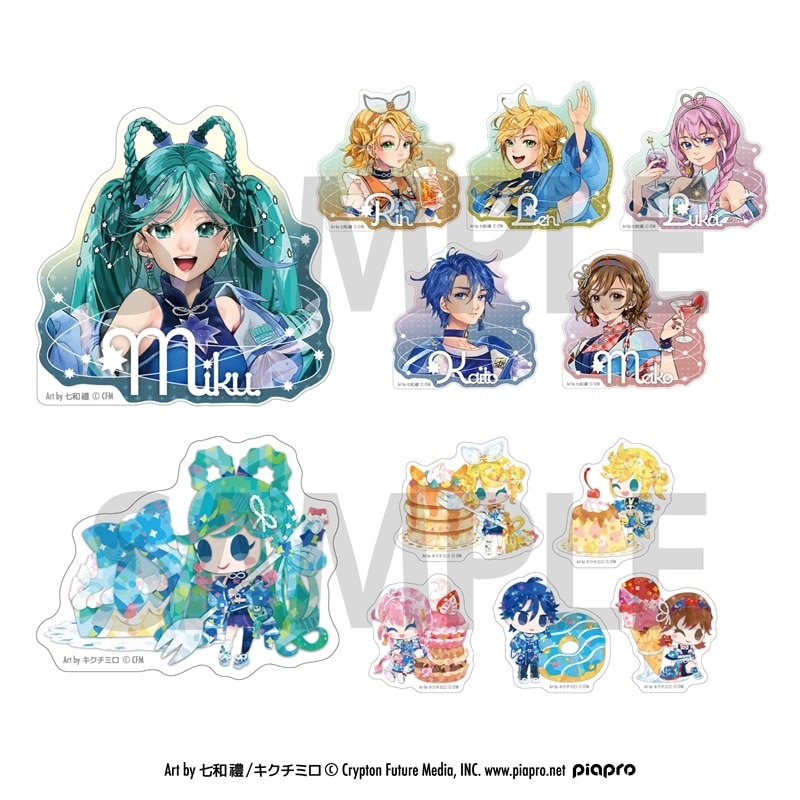 初音ミクマジカルミライ 2025コラボカフェin E-DINER トレーディングアクリルステッカー
 
2025年12月下旬発売