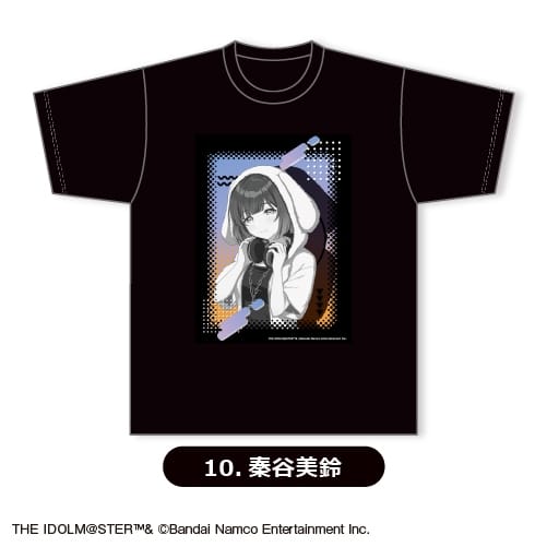 学園アイドルマスター Tシャツ(ブラック)⑩<秦谷美鈴>
 アニメイトで
2025年12月下旬発売