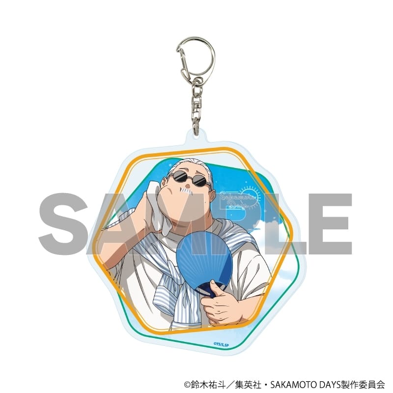 サカモトデイズ デカアクリルキーホルダー13/坂本太郎 夏私服ver.(描き下ろしイラスト) 
2025年12月発売