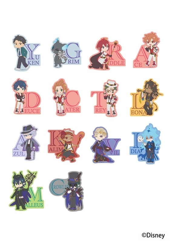 ツイステッドワンダーランド ディズニー　ツイステッドワンダーランド　ザ　アニメーション/ブラインドステッカー/全14種
 アニメイトで
2025年12月発売