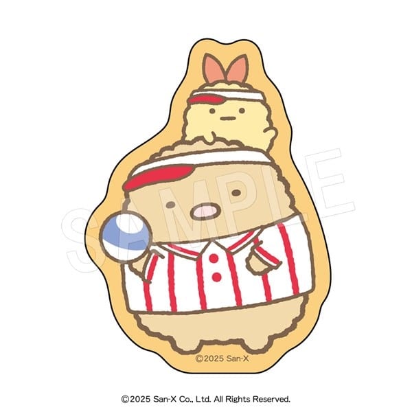 すみっコぐらし ダイカットステッカー ROUND1ver. とんかつ アニメイトで
2025年12月発売
