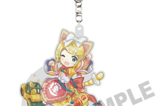 初音ミク×招き猫 ダイカットアクリルキーホルダー 鏡音リン Art by らっす
 
2025年12月発売