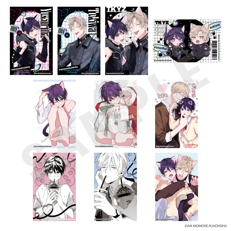 ナカまであいして トレーディングカード vol.2(全10種)
 アニメイトで
2026年01月発売