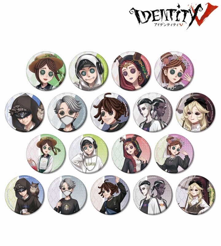 Identity V 第五人格 arti-mate トレーディンググリッター缶バッジ 描き下ろし カジュアルファッションver.
 アニメイトで
2025/08/30 発売