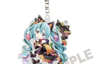 初音ミク×招き猫 ダイカットアクリルキーホルダー 初音ミク黒猫 Art by らっす
 
2025年12月発売