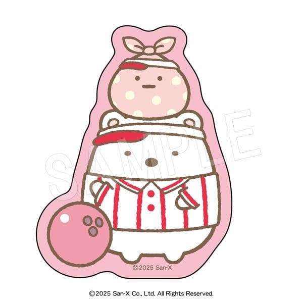 すみっコぐらし ダイカットステッカー ROUND1ver. しろくま アニメイトで
2025年12月発売
