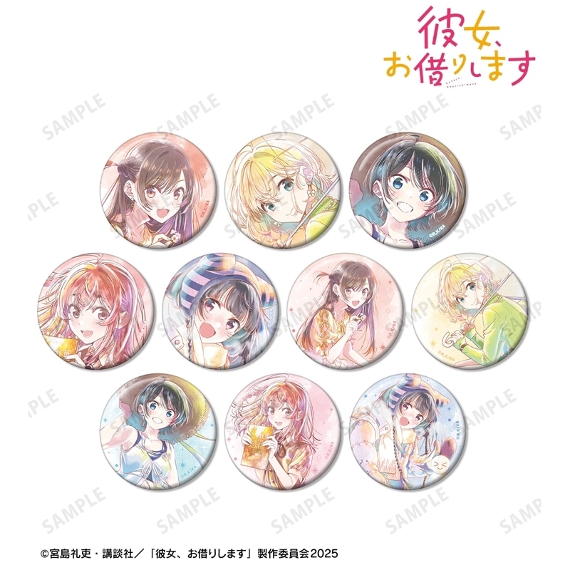TVアニメ『彼女、お借りします』 トレーディング Ani-Art aqua label 第2弾 缶バッジ アニメイトで
2026/01/27 発売