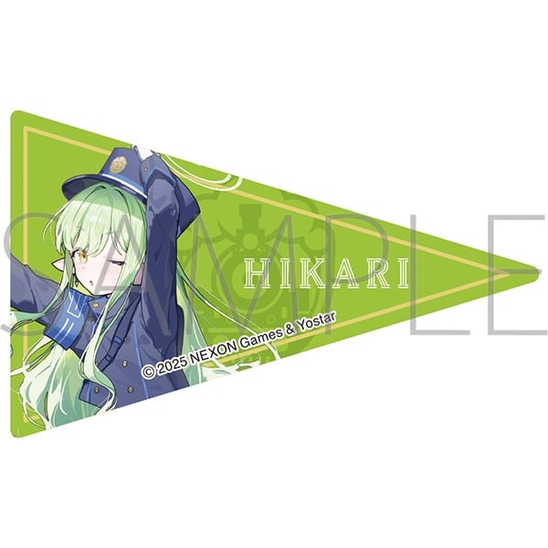 ブルーアーカイブ (ブルアカ) ペナント風ステッカー/ヒカリ
 
2026年2月6日発売
 (アニメイト)