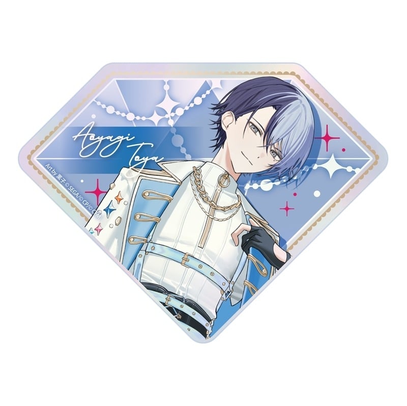 プロセカ 『プロジェクトセカイ 5th Anniversary 感謝祭』ダイヤ型オーロラアクリルブロック18 青柳 冬弥
 
2025年10月29日発売