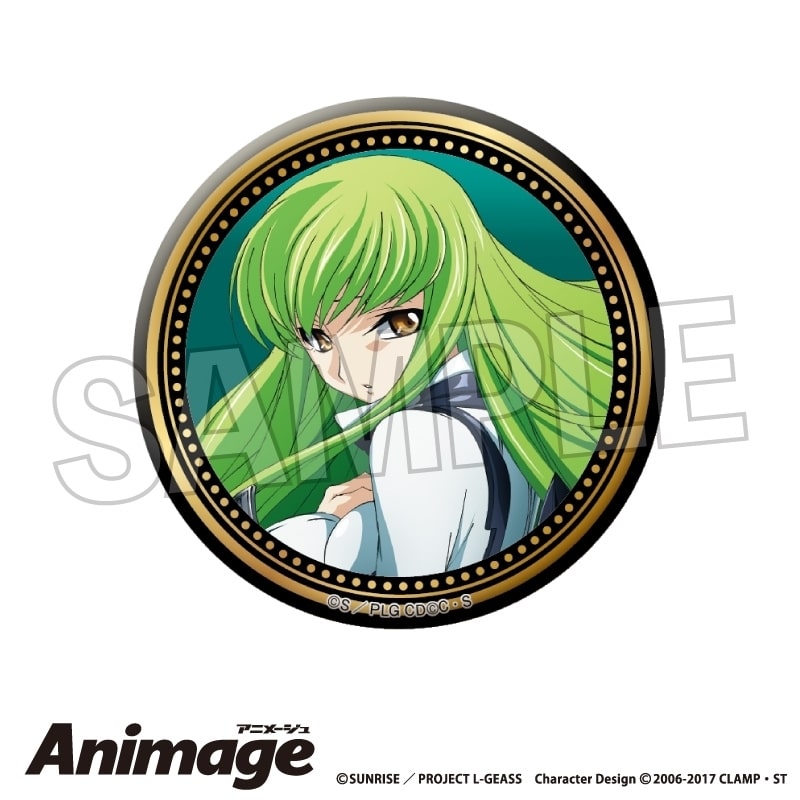 コードギアス  Animageギラギラ缶バッジ vol.3 N アニメイトで
2025年11月発売