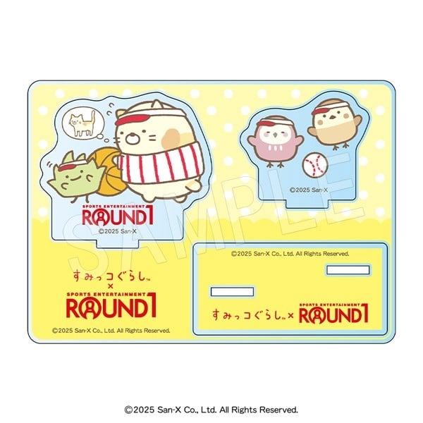 すみっコぐらし ミニアクリルジオラマスタンド ROUND1ver. ねこ アニメイトで
2025年12月発売