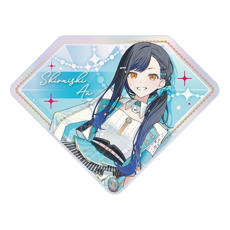 プロセカ 『プロジェクトセカイ 5th Anniversary 感謝祭』ダイヤ型オーロラアクリルブロック16 白石 杏
 
2025年10月29日発売
