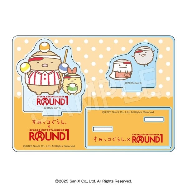 すみっコぐらし ミニアクリルジオラマスタンド ROUND1ver. とんかつ アニメイトで
2025年12月発売