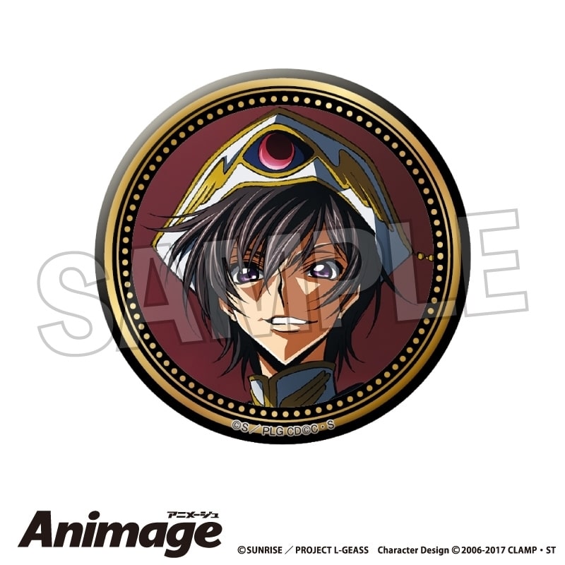 コードギアス  Animageギラギラ缶バッジ vol.3 K アニメイトで
2025年11月発売