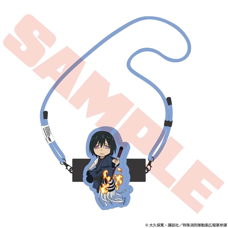 炎炎ノ消防隊  ちびキャラスマホクリップ&ショルダーストラップ 新門 紅丸
 
2026年01月発売