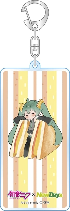 初音ミク×NewDays アクリルキーホルダー maple サンド
 
2025年11月発売