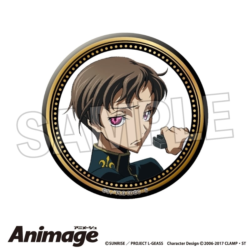 コードギアス  Animageギラギラ缶バッジ vol.3 J アニメイトで
2025年11月発売