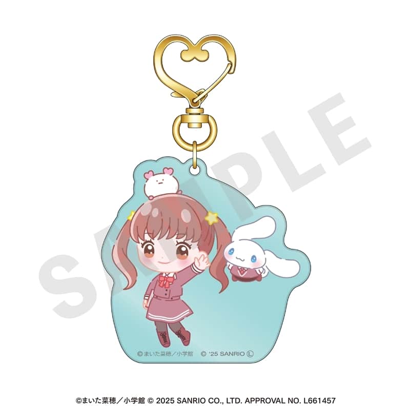 シャイニング!,シナモロール ちゃおヒロインズ×サンリオキャラクターズ アクリルキーホルダー 大根ねね×シナモロール
 
2025年8月29日発売