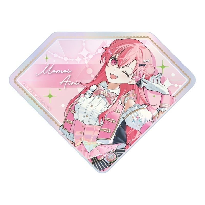 プロセカ 『プロジェクトセカイ 5th Anniversary 感謝祭』ダイヤ型オーロラアクリルブロック13 桃井 愛莉
 
2025年10月29日発売