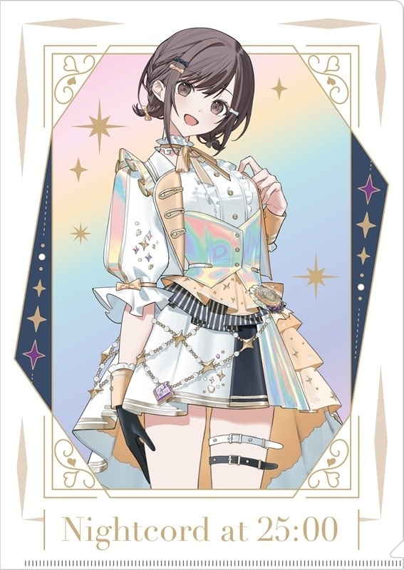 プロセカ 『プロジェクトセカイ 5th Anniversary 感謝祭』オーロラクリアファイル25 東雲 絵名
 
2025年10月29日発売