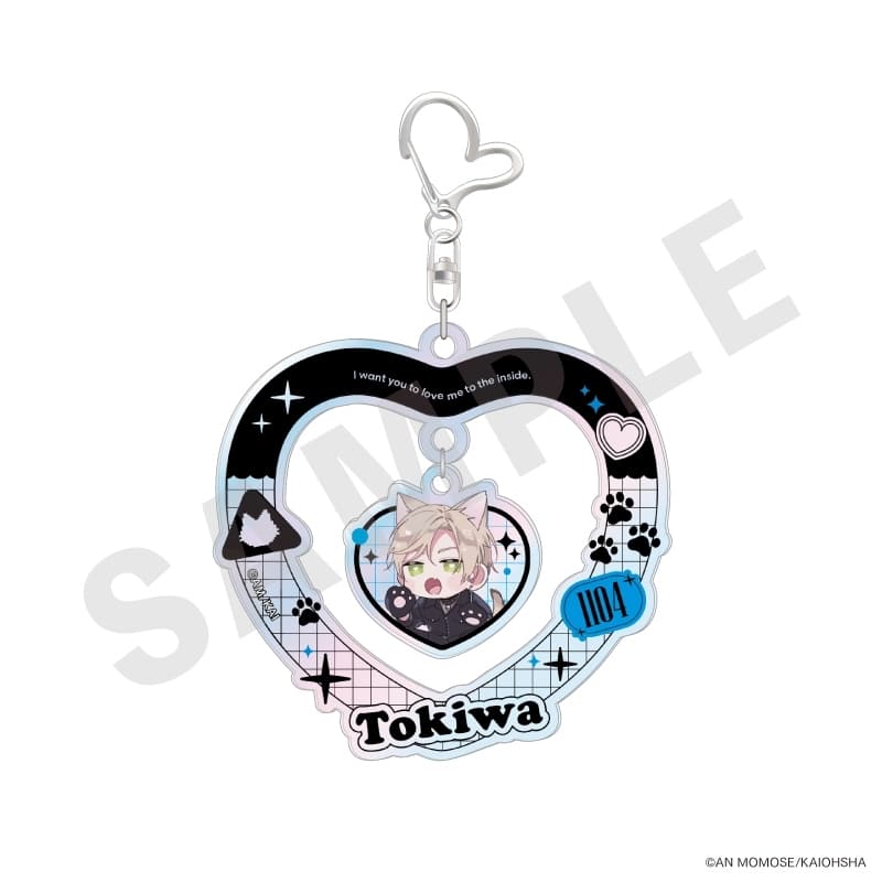 ナカまであいして ゆらゆらオーロラアクリルキーホルダー cat ver.(常盤・ミニキャラ)
 アニメイトで
2026年01月発売