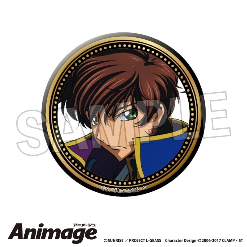 コードギアス  Animageギラギラ缶バッジ vol.3 I アニメイトで
2025年11月発売