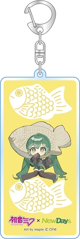 初音ミク×NewDays アクリルキーホルダー maple たいやき
 
2025年11月発売