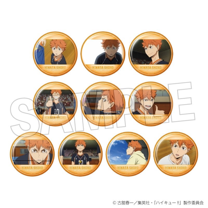 ハイキュー!! トレーディング缶バッジ2 日向翔陽BOX
 
2025年12月発売