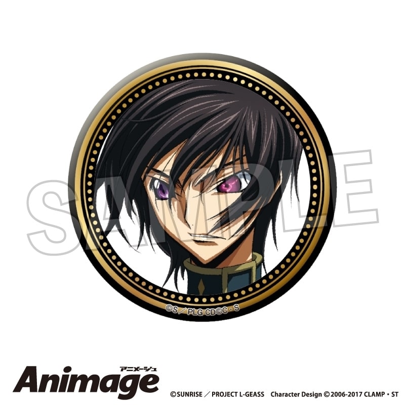 コードギアス  Animageギラギラ缶バッジ vol.3 H アニメイトで
2025年11月発売