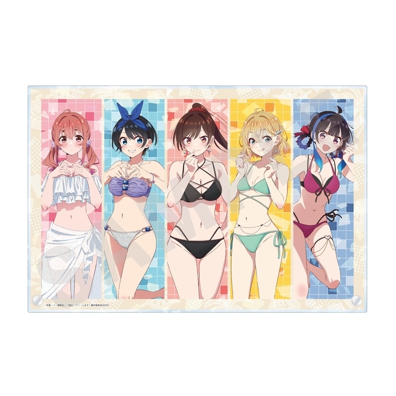 彼女、お借りします (かのかり) ホログラムアクリルプレート リデザイン
 
2025年12月発売