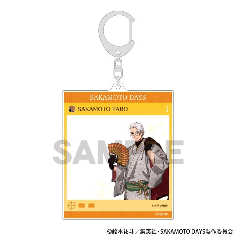 サカモトデイズ SNS風アクリルキーホルダー 坂本太郎B モダン和装 
2025年12月発売