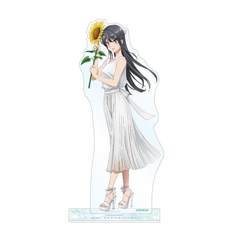 青春ブタ野郎はバニーガール先輩の夢を見ない 描き下ろしイラスト 桜島麻衣 ひまわりと白いワンピースver. BIGアクリルスタンド【再販】
 
2026年1月17日発売
で取扱中