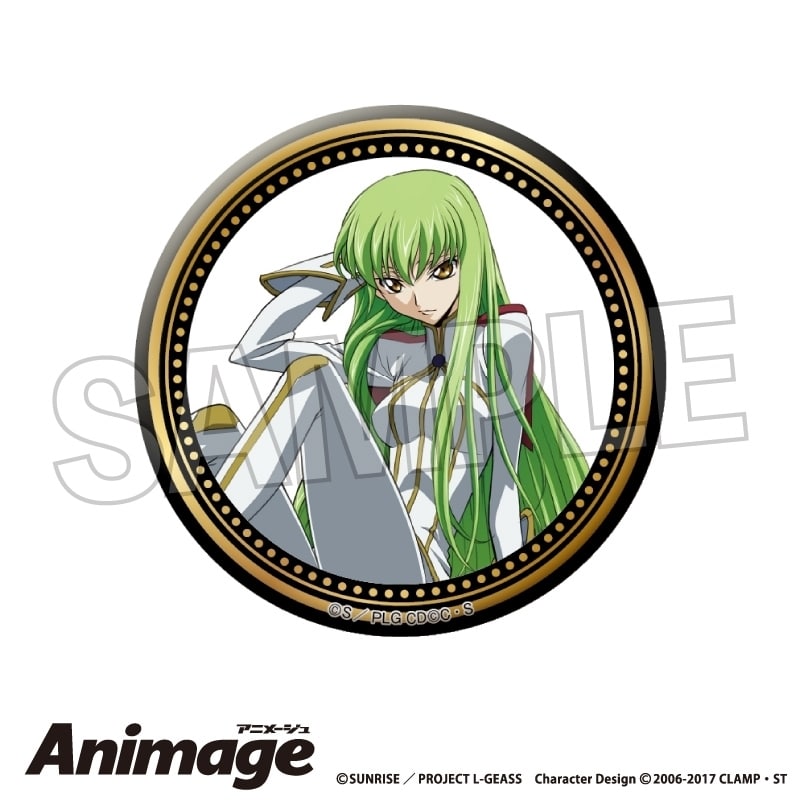 コードギアス  Animageギラギラ缶バッジ vol.3 F アニメイトで
2025年11月発売
