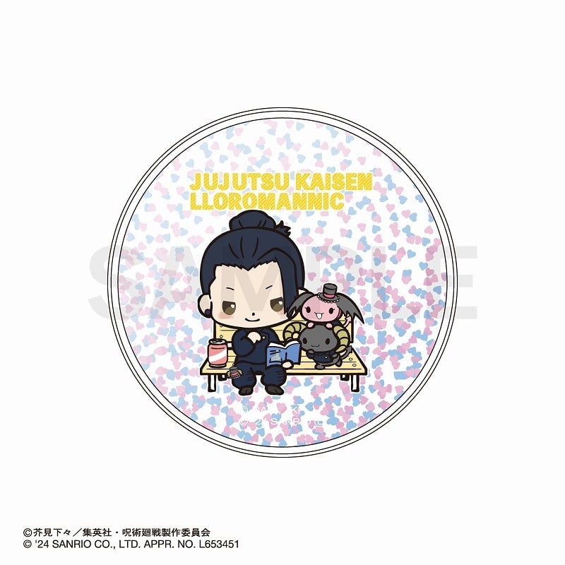 呪術廻戦 懐玉・玉折×サンリオキャラクターズ グリッターコースター 夏油傑・ルロロマニック
 
2024年11月下旬発売