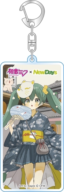 初音ミク×NewDays アクリルキーホルダー maple
 
2025年11月発売