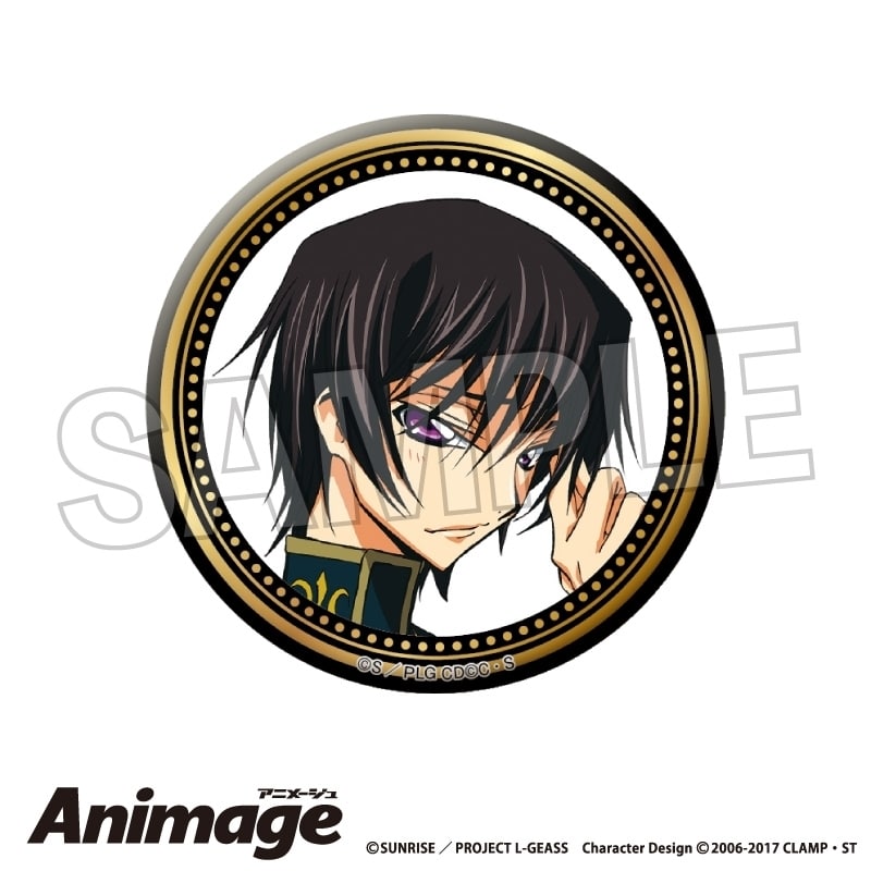 コードギアス  Animageギラギラ缶バッジ vol.3 D アニメイトで
2025年11月発売