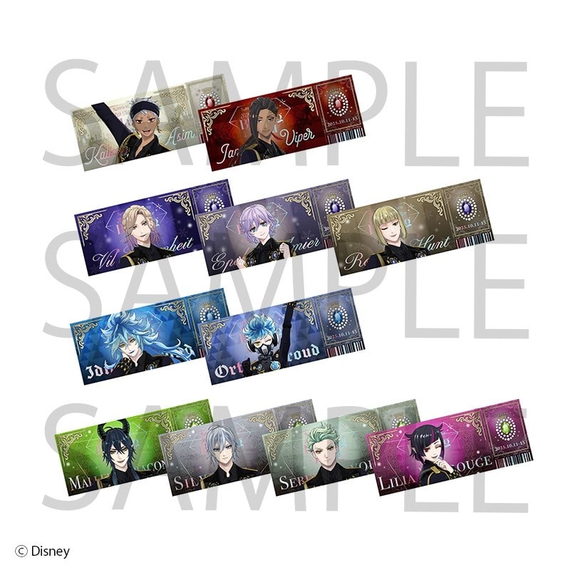 ツイステ 「Disney Twisted-Wonderland 3D Magical Live -Blazing Jewel-」 ランダムチケット風カードvol.2
 アニメイトで
2026年03月発売