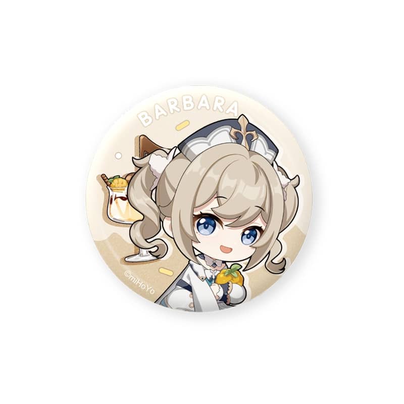 原神 缶バッジ 夏の甘さシリーズ バーバラ アニメイトで
08月発売