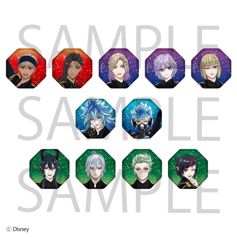 ツイステ 「Disney Twisted-Wonderland 3D Magical Live -Blazing Jewel-」 ランダムホログラム缶バッジvol.2
 アニメイトで
2026年03月発売