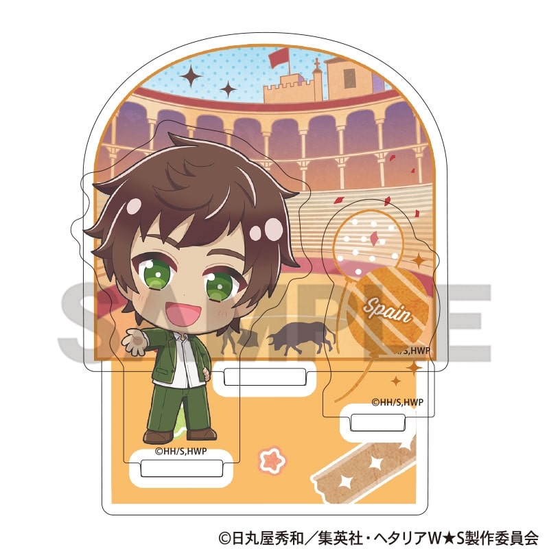 ヘタリア World★Stars ジオラマアクリルスタンド スペイン ちまにわ
 アニメイトで
2025年10月発売