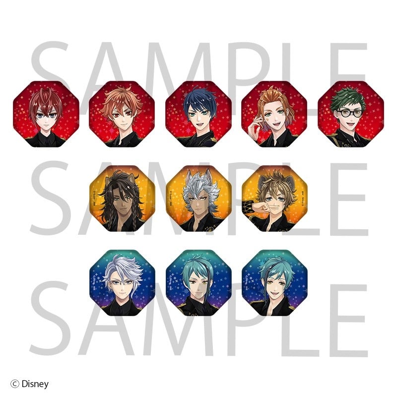 ツイステ 「Disney Twisted-Wonderland 3D Magical Live -Blazing Jewel-」 ランダムホログラム缶バッジvol.1 アニメイトで
2026年03月発売