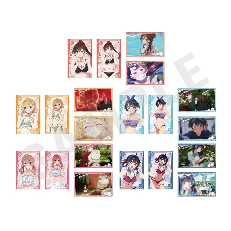 彼女、お借りします (かのかり)トレーディングミニブロマイド リデザイン(2枚入り/全20種)
 
2025年12月発売