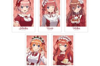 五等分の花嫁* 描き下ろし ショートケーキイメージコーデver. インスタントカメラ風イラストカード5枚セット
 
2026年1月17日発売