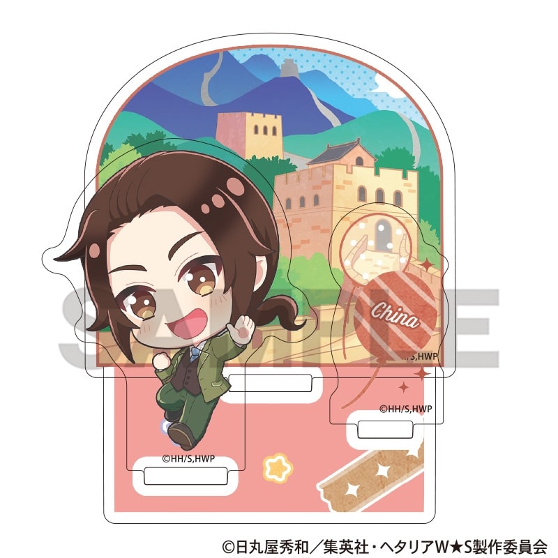 ヘタリア World★Stars ジオラマアクリルスタンド 中国 ちまにわ
 アニメイトで
2025年10月発売